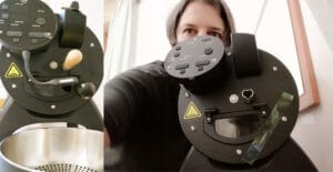 Il torrefattore e la sua tostatrice